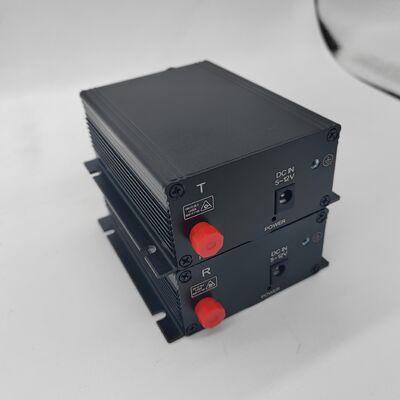 1ch convertisseur audio bidirectionnel en fibre 2ch convertisseur audio à fibre équilibré