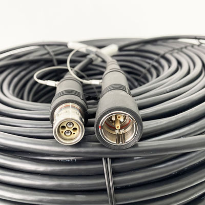 Prise du connecteur EDW FXW de fibre du câble SMPTE304 SMPTE911 3K93C SMPTE de Hybird
