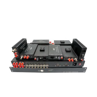 4 système gauche de caméra de fibre de Datavideo ITC-100 pour le système de camions d'OBVAN OB et de véhicules de SNG