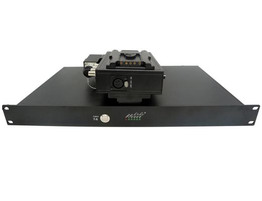 système de caméra de la fibre 3G avec en avant et de retour écart-type données 422/485/Intercom/audio de niveau à corde au-dessus de câble hybride de fibre de SMPTE