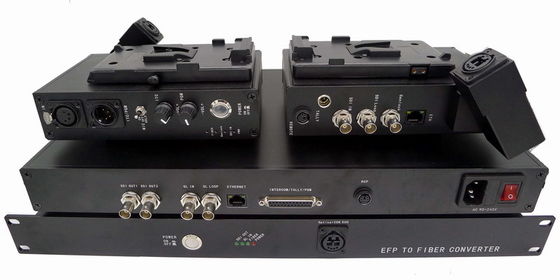 Système EFP de caméra de fibre de HD 3G au convertisseur de fibre pour JVC W IDS à télécommande