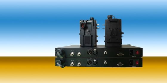 Interphone vidéo-audio de données Tally Fiber Camera System IDS au convertisseur de fibre