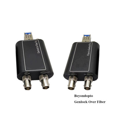 Genlock au-dessus de la fibre TC/BB au-dessus de la fibre