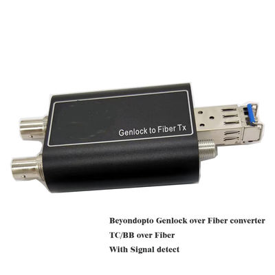 Genlock au-dessus de la fibre TC/BB au-dessus de la fibre