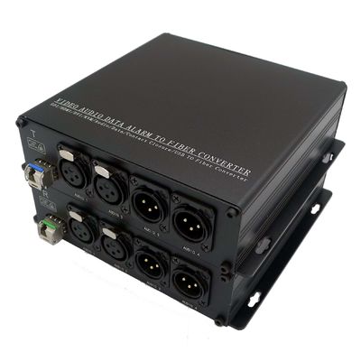 Audio de Digital de médias au-dessus d'audio bidirectionnel de supplément de fibre au-dessus de fibre