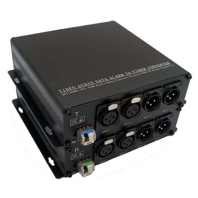 Audio de Digital de médias au-dessus d'audio bidirectionnel de supplément de fibre au-dessus de fibre