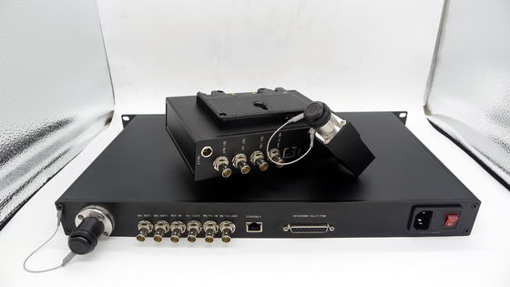 unité de système de fibre optique de caméra de 4 canaux pour l'ANGLAIS, SNG et EFP et vidéo MCU-100 INVERSE à distance de Datevideo