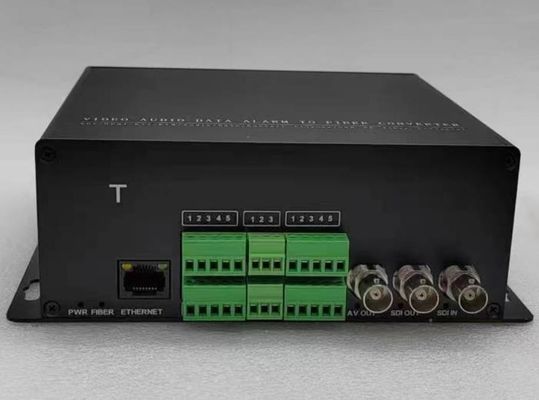2CH 3G HD IDS avec l'Ethernet au-dessus de la transmission d'Ethernet de fibre