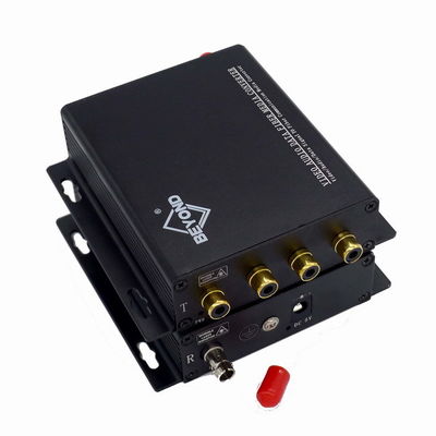audio optique de 4ch RCA au mode à plusieurs modes de fonctionnement ou unitaire de convertisseur de fibre