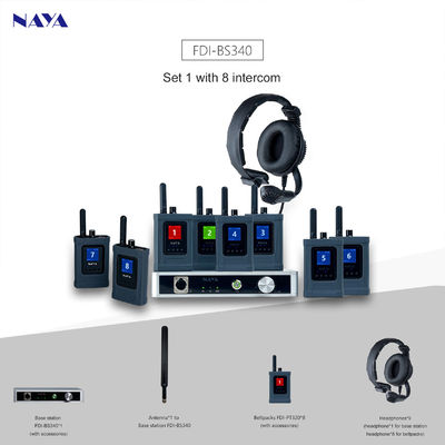 interphone visuel sans fil de communication duplex NAYA FDI-BS340