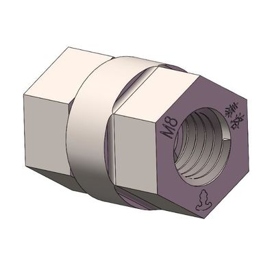 acier inoxydable 304 ou d'acier au carbone lâche conception 316 adaptée aux besoins du client anti par écrou
