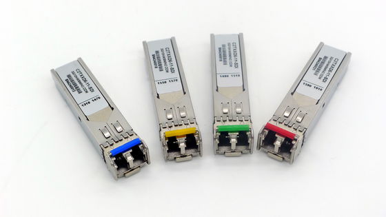 Émetteur-récepteur du mode unitaire CWDM SFP pour l'audio au convertisseur de fibre