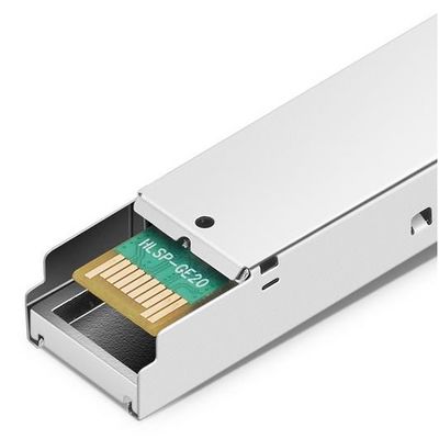 Émetteur-récepteur de SFP de mode unitaire avec le double LC connecteur de fibre de DDM