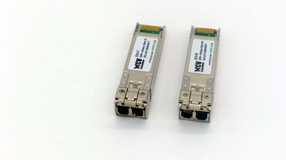 Débit que l'on peut brancher de la distance 4.25G de l'émetteur-récepteur 1310nm 10KM de SFP LC DDM