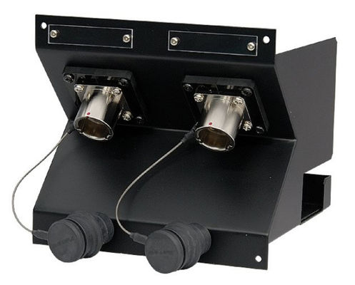 Connecteur de fibre du mode unitaire SMPTE et prise fixe de panneau de clôtures