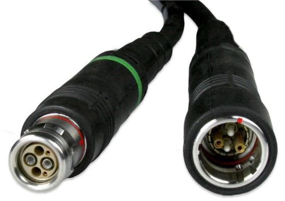Connecteur de fibre du mode unitaire SMPTE et prise fixe de panneau de clôtures