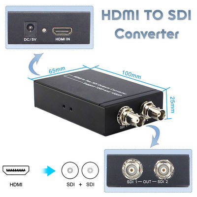 simultanément HDMI au convertisseur d'IDS avec l'adaptateur de puissance de 5V 1A