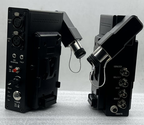 Système de caméra de fibre d'EFP avec le connecteur du contrôle LEMO 3K93C d'interphone