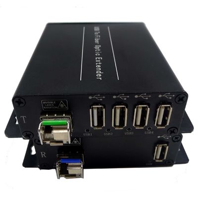 La longue distance transmettent le supplément optique gauche d'USB de la fibre 4 pour l'imprimante de caméra