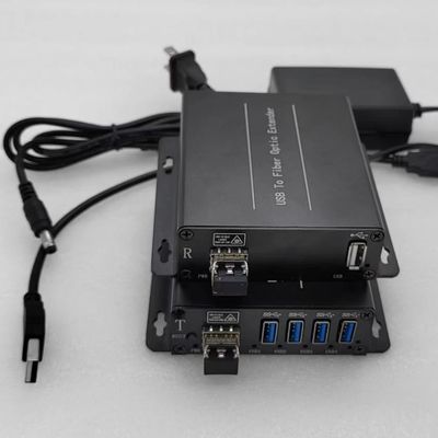 La longue distance transmettent le supplément optique gauche d'USB de la fibre 4 pour l'imprimante de caméra