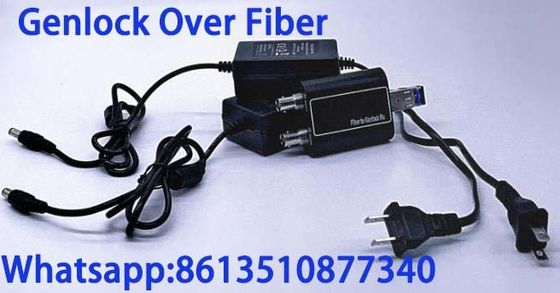 Genlock au convertisseur Genlock (BB/de fibre de CVBS/niveau tri) au-dessus du supplément optique de fibre (panneaux) avec Mini Size, module de w/SFP